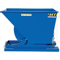 Self-Dumping Hopper, Steel, 3/4 cu.yd., Blue Nia-Chem Ltd.