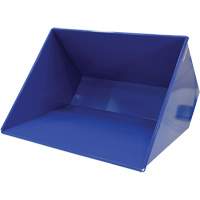 Self-Dumping Hopper, Steel, 3 cu.yd., Blue Nia-Chem Ltd.