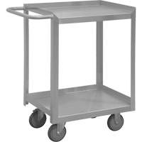 Chariot avec tablettes de calibre industriel, 2 Tiers, 24-1/8" la x 35" h x 42" p, Capacit&eacute; 1200 lb Nia-Chem Ltd.