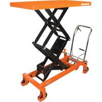 Hydraulic Scissor Lift Table, 48" L x 24" W, Steel, 1540 lbs. Capacity MP012 | Nia-Chem Ltd.