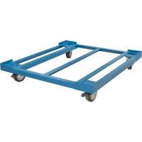 Pallet Dolly, 48.5" W x 43" D x 8" H, 3000 lbs. Capacity Nia-Chem Ltd.