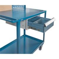 Chariot de service mobile, 2 Tiers, 24" la x 57" h x 40" p, Capacit&eacute; 1200 lb Nia-Chem Ltd.