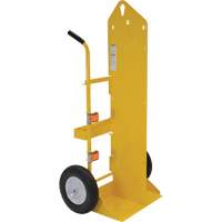 Welding Cylinder Torch Cart, Foam-Filled Wheels, 23-13/16" W x 22-13/16" L Base, 500 lbs. Nia-Chem Ltd.