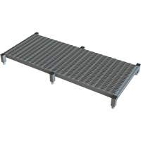 Plateforme de travail en une &eacute;tape &agrave; hauteur r&eacute;glable, 24" la x 59" pr, Capacit&eacute; de 800 lb, Enti&egrave;rement soud&eacute; Nia-Chem Ltd.