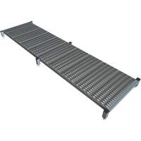 Plateforme de travail en une &eacute;tape &agrave; hauteur r&eacute;glable, 24" la x 97" pr, Capacit&eacute; de 800 lb, Enti&egrave;rement soud&eacute; Nia-Chem Ltd.