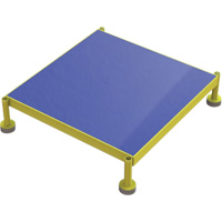 Plateforme de travail en une &eacute;tape &agrave; hauteur r&eacute;glable, 24" la x 24" pr, Capacit&eacute; de 800 lb, Enti&egrave;rement soud&eacute; Nia-Chem Ltd.