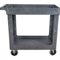 Chariot utilitaire pour l'entretien, 2 tiers, 16-1/2" x 32-1/2" x 34-1/2", Capacit&eacute; 550 lb Nia-Chem Ltd.