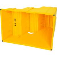 Industrial Step Stool, 3 Steps, 34-13/16" x 22-7/16" x 28-1/2" High Nia-Chem Ltd.