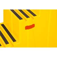 Industrial Step Stool, 3 Steps, 34-13/16" x 22-7/16" x 28-1/2" High Nia-Chem Ltd.