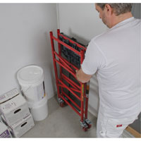 Buildman Portable Scaffold, 40-5/8" D x 4' H Nia-Chem Ltd.