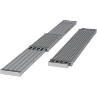 Telescoping Work Plank, 108" W x 12" D, 250 lbs. Capacity, Knocked Down Nia-Chem Ltd.