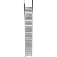 SmartStairs 17-21 Steps Modular Construction Stair System, 157-1/2" H Nia-Chem Ltd.