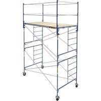 Complete Scaffold Tower with Casters, 66-2/10" D x 177-1/2" H Nia-Chem Ltd.