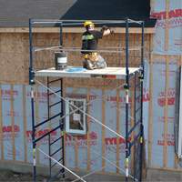 Complete Scaffold Tower with Casters, 69-1/2" D x 178" H Nia-Chem Ltd.