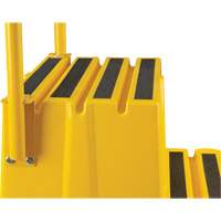 Industrial Step Stool, 4 Steps, 44" x 22-1/4" x 65-1/8" High Nia-Chem Ltd.