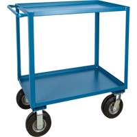 Outdoor Shelf Cart, 2 Tiers, 24" W x 39" H x 39" D, 1200 lbs. Capacity Nia-Chem Ltd.