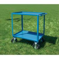 Outdoor Shelf Cart, 2 Tiers, 24" W x 39" H x 39" D, 1200 lbs. Capacity Nia-Chem Ltd.