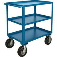 Outdoor Shelf Cart, 3 Tiers, 18" W x 39" H x 33" D, 1200 lbs. Capacity Nia-Chem Ltd.