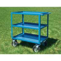 Outdoor Shelf Cart, 3 Tiers, 18" W x 39" H x 33" D, 1200 lbs. Capacity Nia-Chem Ltd.