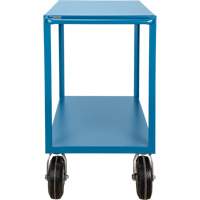 Outdoor Shelf Cart, 2 Tiers, 18" W x 39" H x 33" D, 1200 lbs. Capacity Nia-Chem Ltd.