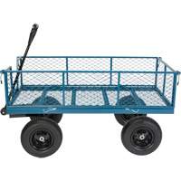 Wagon with Drop Sides, 24" W x 48" L, 800 lbs. Capacity Nia-Chem Ltd.