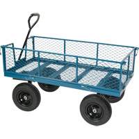 Wagon with Drop Sides, 24" W x 48" L, 800 lbs. Capacity Nia-Chem Ltd.