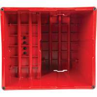 Escabeau industriel, 2 marches, 26" x 22-7/16" x Hauteur 19-11/16" Nia-Chem Ltd.