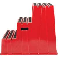 Escabeau industriel, 3 marches, 34-13/16" x 22-7/16" x Hauteur 28-1/2" Nia-Chem Ltd.