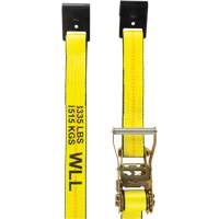 Winch Strap, Flat Hook, 2" W x 30' L, 3335 lbs. (1512 kg) Working Load Limit Nia-Chem Ltd.
