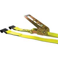 Winch Strap, Flat Hook, 3" W x 30' L, 5400 lbs. (2449 kg) Working Load Limit Nia-Chem Ltd.