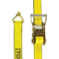 Winch Strap, J-Hook, 2" W x 30' L, 3335 lbs. (1512 kg) Working Load Limit Nia-Chem Ltd.