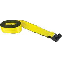 Tendeur d'arrimage logistique, Crochet plat, 30' , 3" , Charge d'utilisation max. 5400 lb (2449 kg) Nia-Chem Ltd.