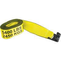 Logistic Strap, Flat Hook, 4" W x 30' L, 5400 lbs. (2449 kg) Working Load Limit Nia-Chem Ltd.