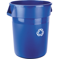 Contenant de collecte des d&eacute;chets recyclable Brute, Vrac, Plastique, 32 gal. US Nia-Chem Ltd.