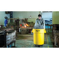 Chariot &agrave; visser Brute, Poly&eacute;thyl&egrave;ne, Noir, Convient aux contenants 20 - 55 US gal. Nia-Chem Ltd.