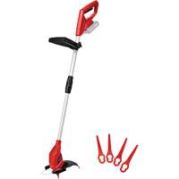 10” Cordless Telescopic Stringless Blade Trimmer (Tool Only), 9.5", Battery Powered, 18 V Nia-Chem Ltd.