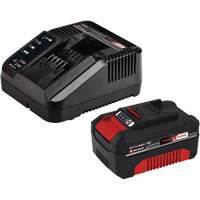 Ensemble tondeuse &agrave; gazon pouss&eacute;e sans fil, Pouss&eacute;e, &agrave; pile, Largeur de coupe 13" Nia-Chem Ltd.