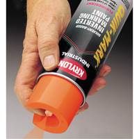 Industrial Quik-Mark Solvent-Based Inverted Marking Paint, 17 oz., Aerosol Can Nia-Chem Ltd.