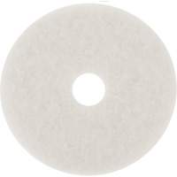 Floor Pad, 19", Polish, White NC663 | Nia-Chem Ltd.
