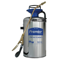 Vaporisateur professionnel s&eacute;rie premi&egrave;re qualit&eacute;, 2 gal. (7,6 L), Acier inoxydable, Lance de 12" Nia-Chem Ltd.