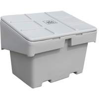 Salt Sand Container SOS, With Hasp, 42" x 29" x 30", 11 cu. Ft., Grey Nia-Chem Ltd.