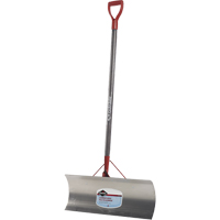Nordic Snow Pusher, Aluminum Blade, D-Grip Handle, 24" W Nia-Chem Ltd.