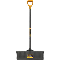 Pro Snow Pusher, Polypropylene Blade, D-Grip Handle, 20-3/4" W Nia-Chem Ltd.
