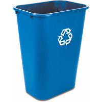 Recycling Container , Deskside, Plastic, 41-1/4 US Qt. NG277 | Nia-Chem Ltd.