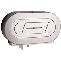 Twin Jumbo Toilet Paper Dispenser, Multiple Roll Capacity NG450 | Nia-Chem Ltd.