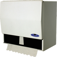 Roll or Single-Fold Towel Dispenser , Manual, 10.5" W x 6.75" D x 9.5" H NI160 | Nia-Chem Ltd.