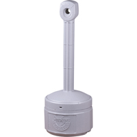 Smokers Cease-Fire&reg; Cigarette Butt Receptacle, Free-Standing, Plastic, 1 US gal. Capacity, 30" Height Nia-Chem Ltd.
