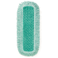 Hygen™ Dust Pads with Fringe, Hook and Loop Style, Microfibre, 18" L x 6" W NI891 | Nia-Chem Ltd.