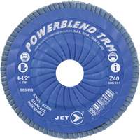 POWERBLEND TRM Trimmable Flap Disc, 5" x 7/8", Type 29, Z60 Grit, Zirconia Alumina Nia-Chem Ltd.