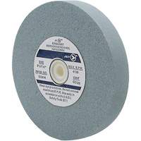 Meule d'&eacute;tabli GC610M, 6" x 1", Arbre de 1", Carbure de silicium Nia-Chem Ltd.
